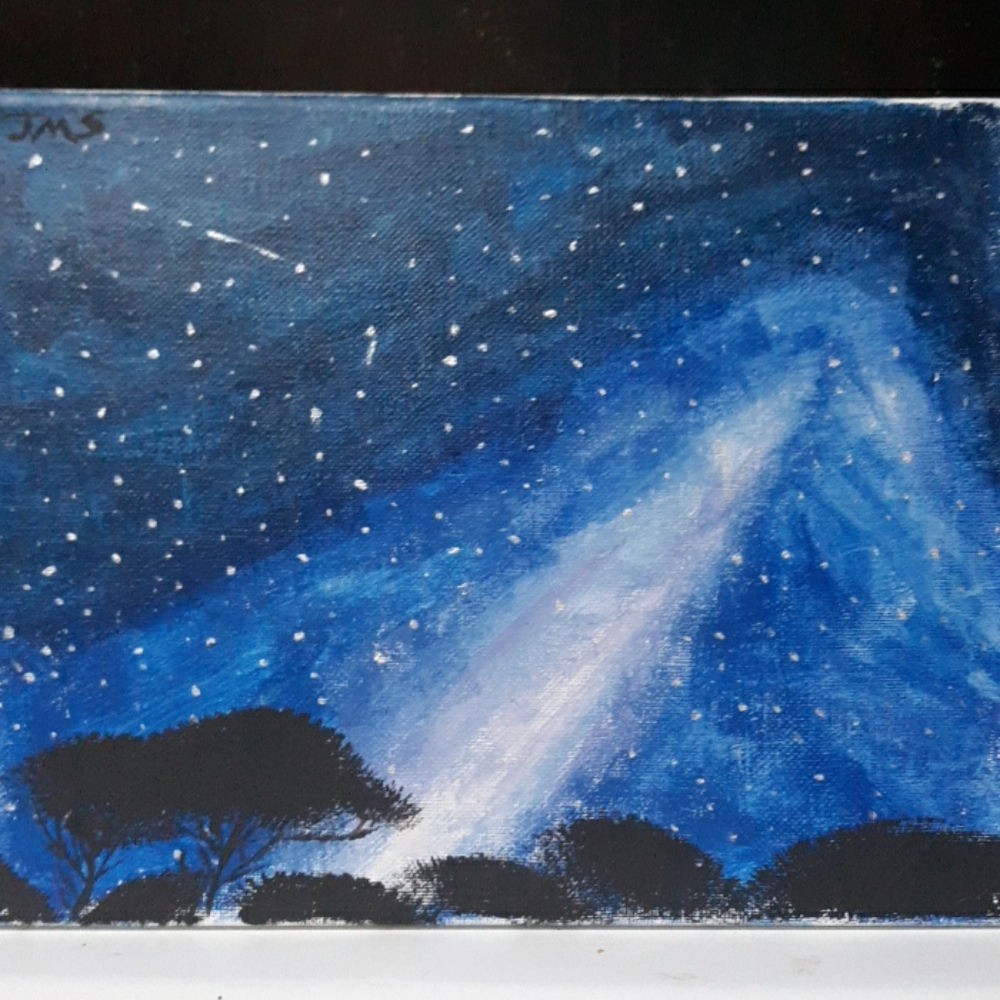 Acrylic painting